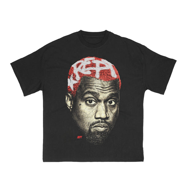 REPUTATION KANYE BIG RED HEAD