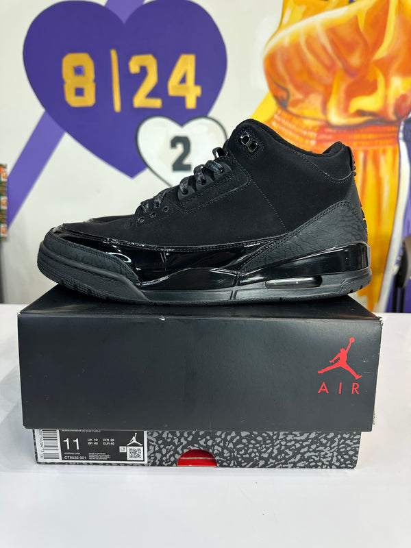 JORDAN 3 RETRO 'BLACK CAT' 2025