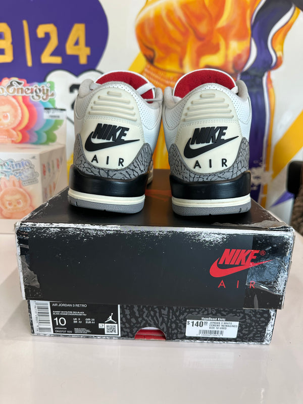 JORDAN 3 RETRO 'WHITE CEMENT REIMAGINED'