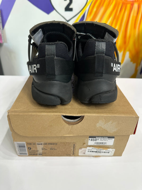 OFF-WHITE X AIR PRESTO 'BLACK'