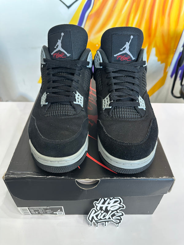 JORDAN 4 RETRO SE 'BLACK CANVAS'