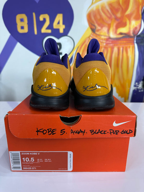 KOBE 5 LAKERS AWAY 2009