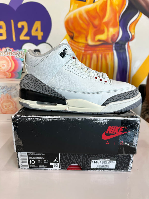 JORDAN 3 RETRO 'WHITE CEMENT REIMAGINED'