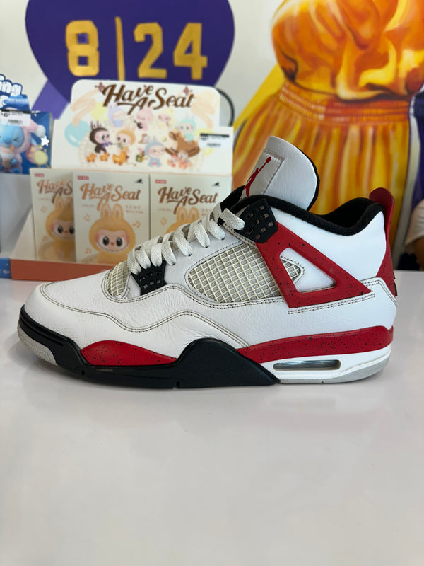 JORDAN 4 RETRO 'RED CEMENT'