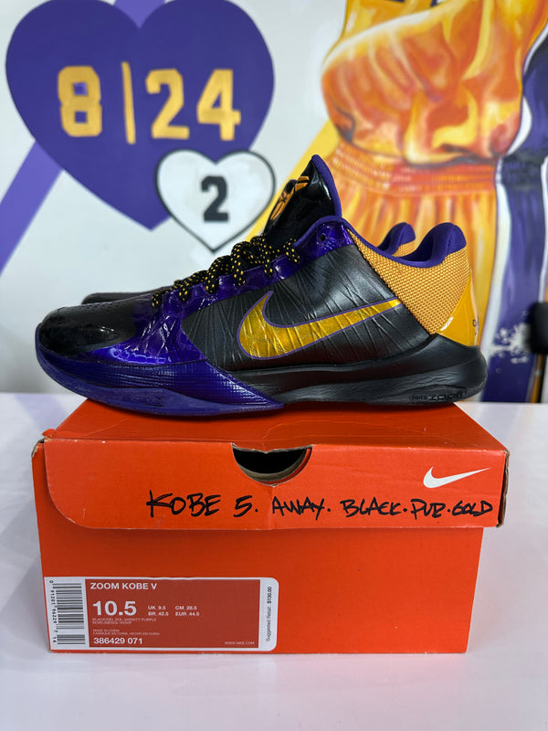 KOBE 5 LAKERS AWAY 2009