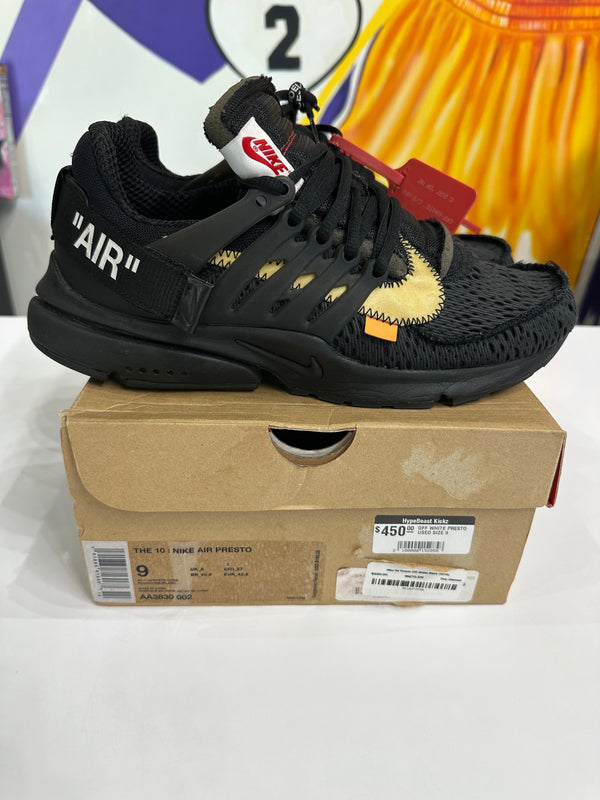 OFF-WHITE X AIR PRESTO 'BLACK'