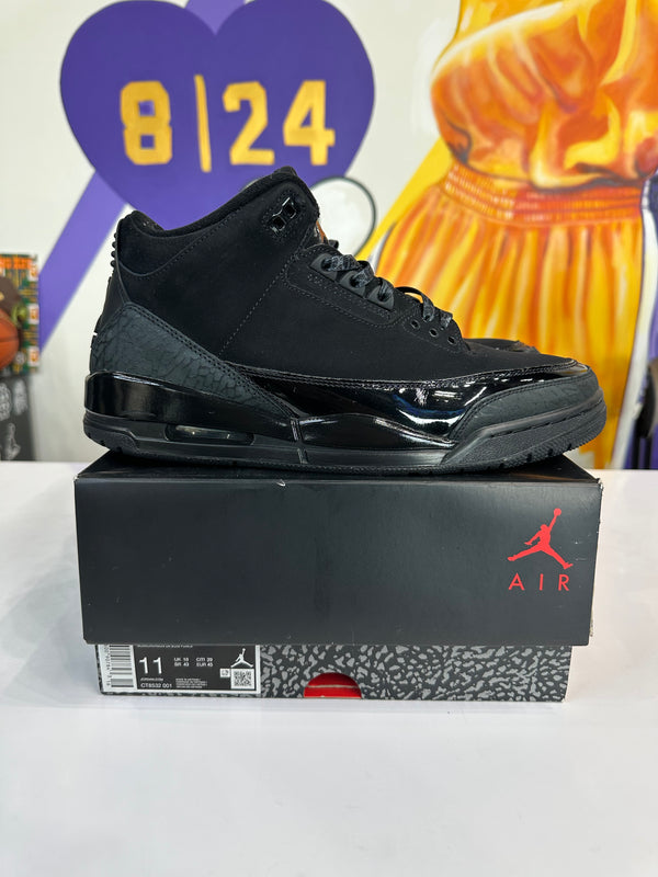 JORDAN 3 RETRO 'BLACK CAT' 2025
