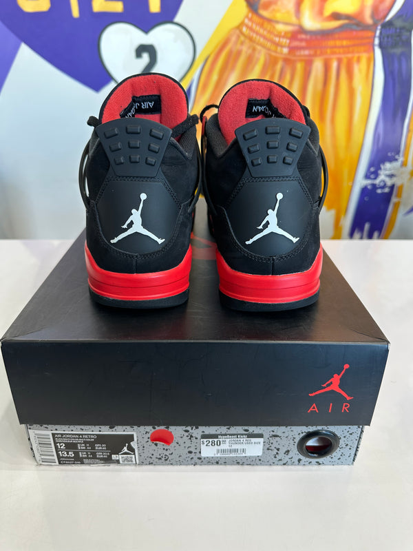 JORDAN 4 RETRO 'RED THUNDER'