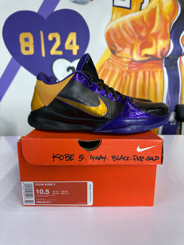 KOBE 5 LAKERS AWAY 2009