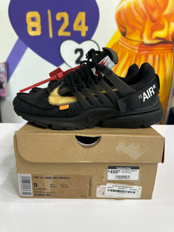 OFF-WHITE X AIR PRESTO 'BLACK'