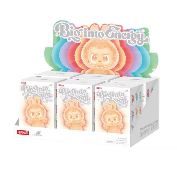 Pop Mart Labubu The Monsters Big into Energy Series Vinyl Plush Pendant (SINGLE BOX)
