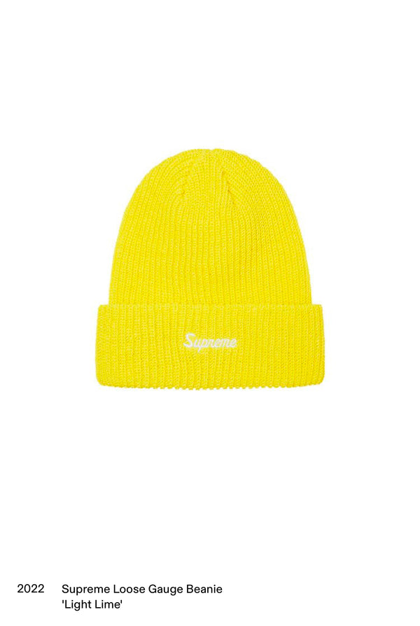 Supreme Loose Gauge Beanie