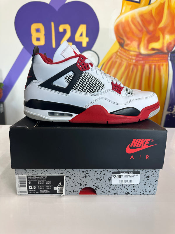 JORDAN 4 RETRO OG 'FIRE RED' 2020