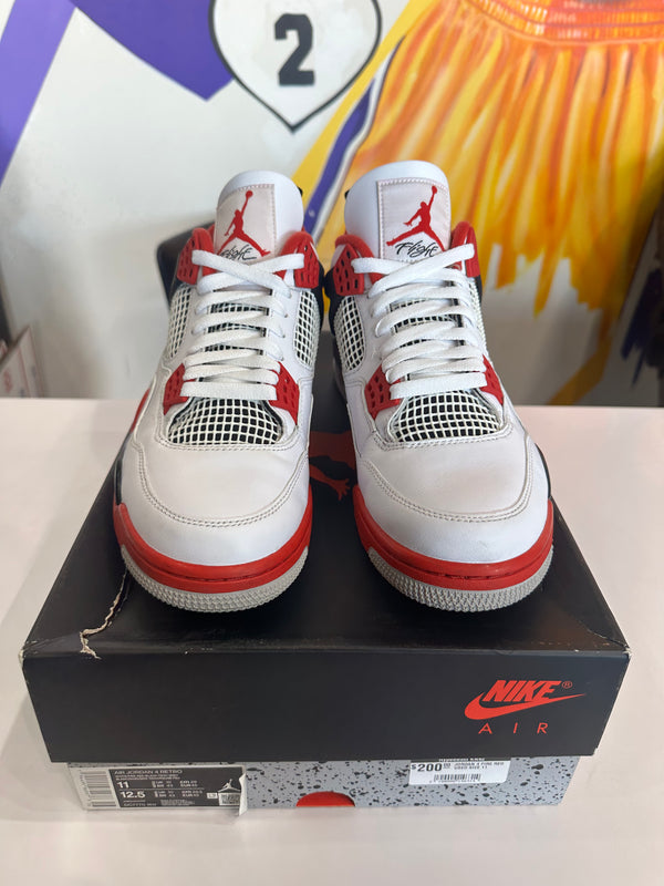 JORDAN 4 RETRO OG 'FIRE RED' 2020