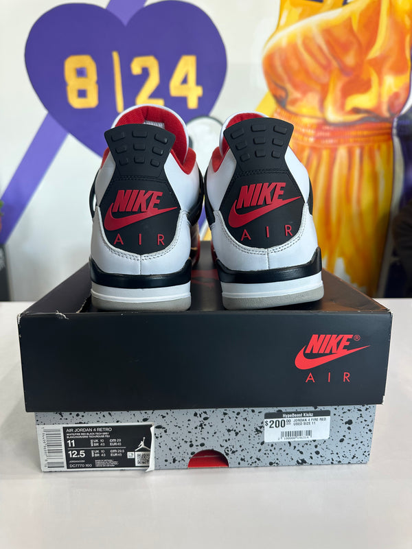 JORDAN 4 RETRO OG 'FIRE RED' 2020