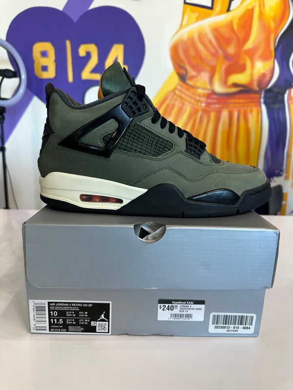 JORDAN 4 UNDEFEATED